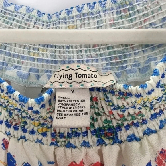 Flying Tomato Women’s Off The Shoulder Blouse - Picture 6 of 7